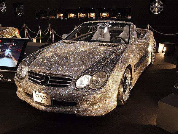 10 Diamond Encrusted Items  Most expensive car, Gold car, Expensive cars