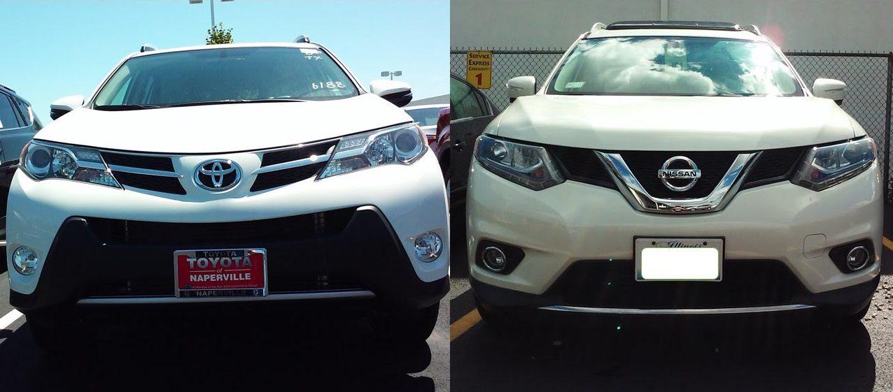 Toyota RAV4 VS Nissan X