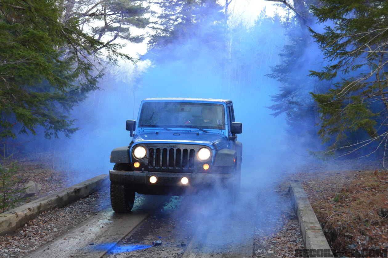 What Is Blue Smoke In Car