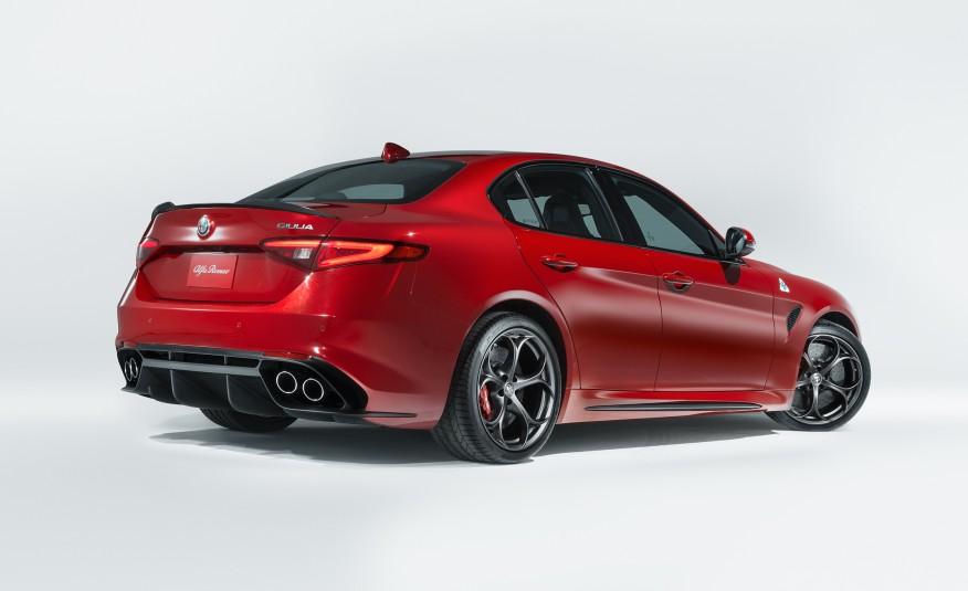 2017 Alfa Romeo Giulia Rear