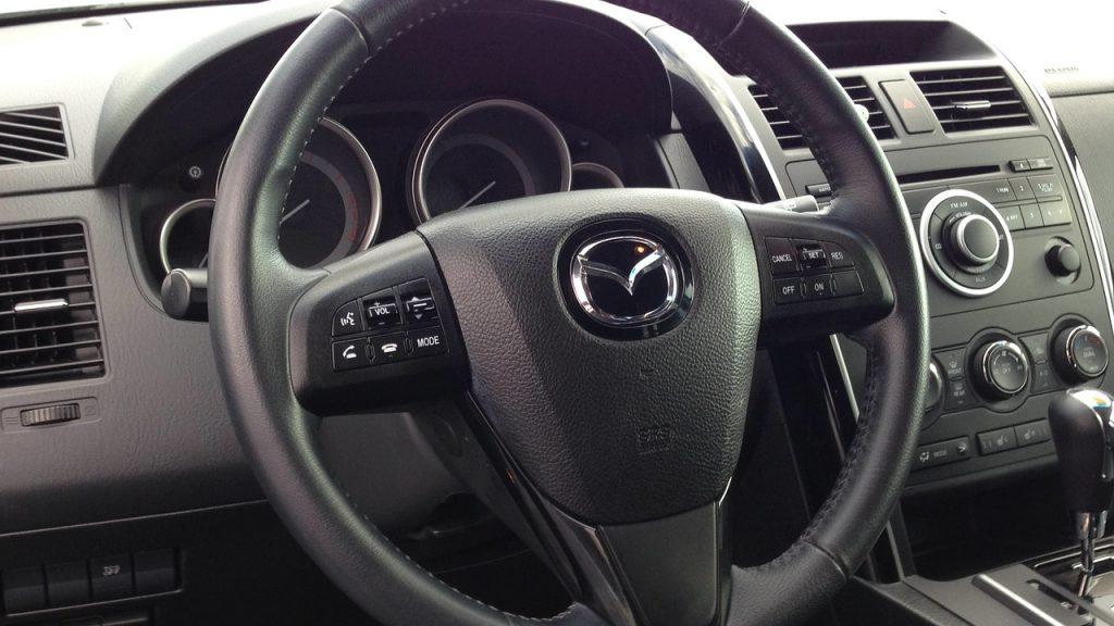 mazda steering wheel