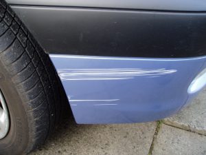 car Gouges and Scrapes