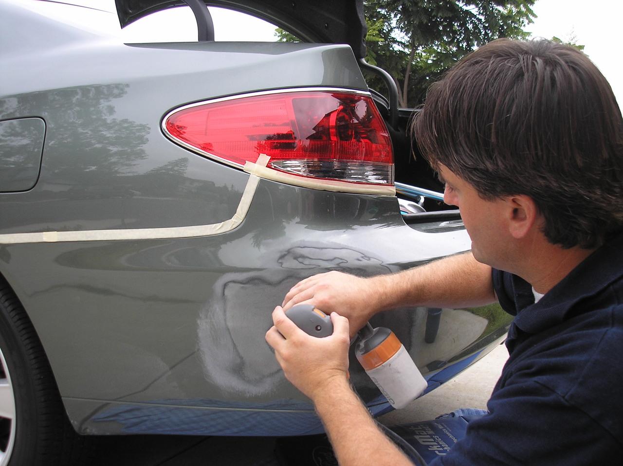 diy auto repair bumper repair