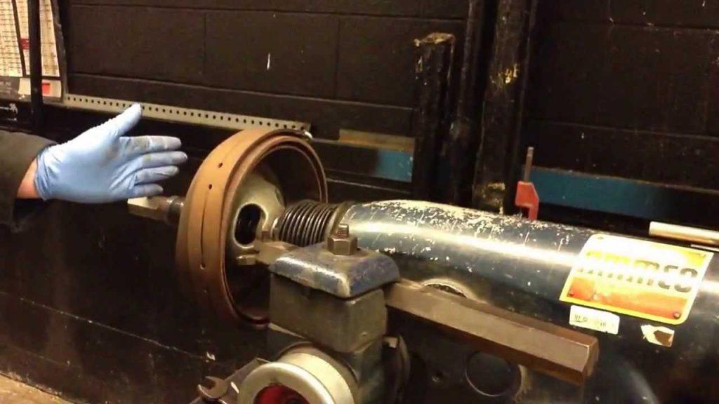 Brake drum machining