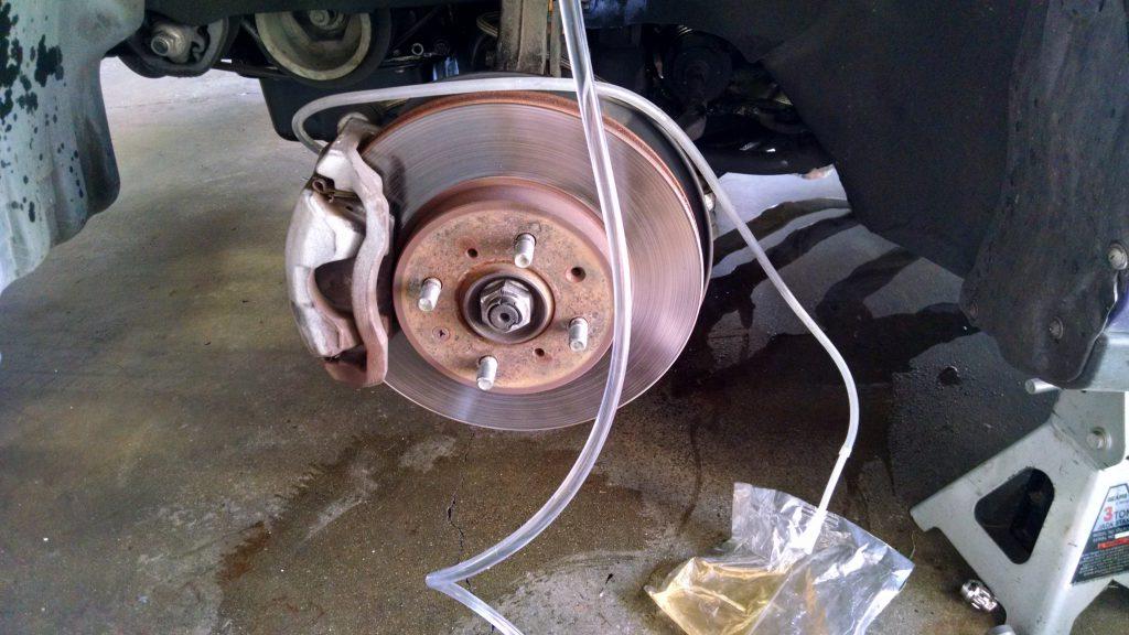 How to bleed brakes