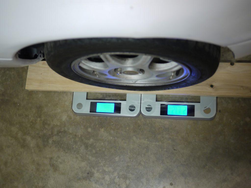 car corner weight scales