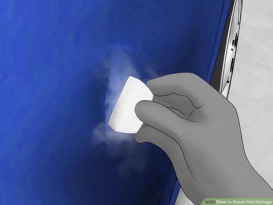 removing dents with dry ice