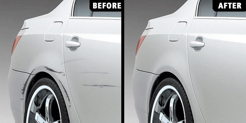 scratch scratches repair fix cars paint dents dent diy maintenance plastic bumper remove ways fixing way before removing automobile without