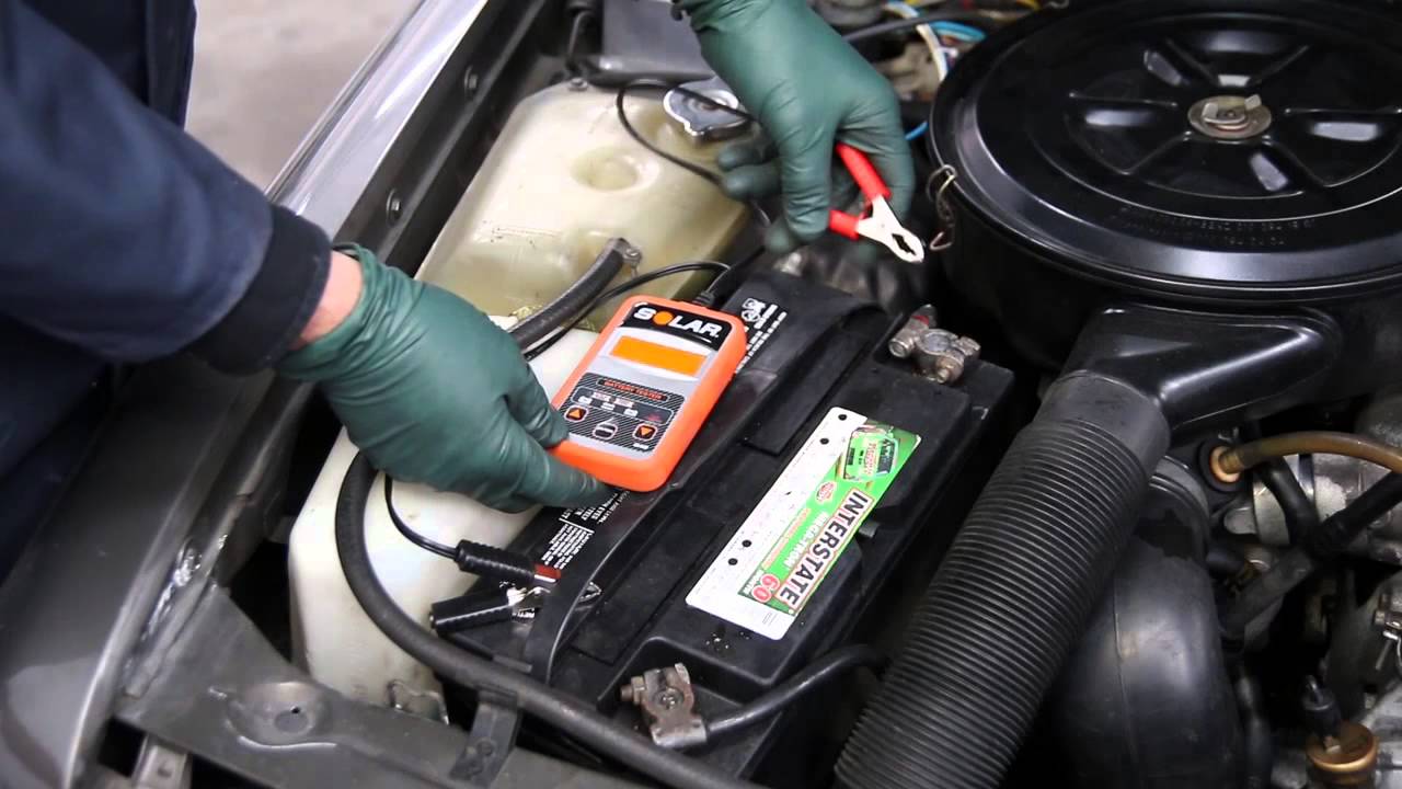 Battery maintenance