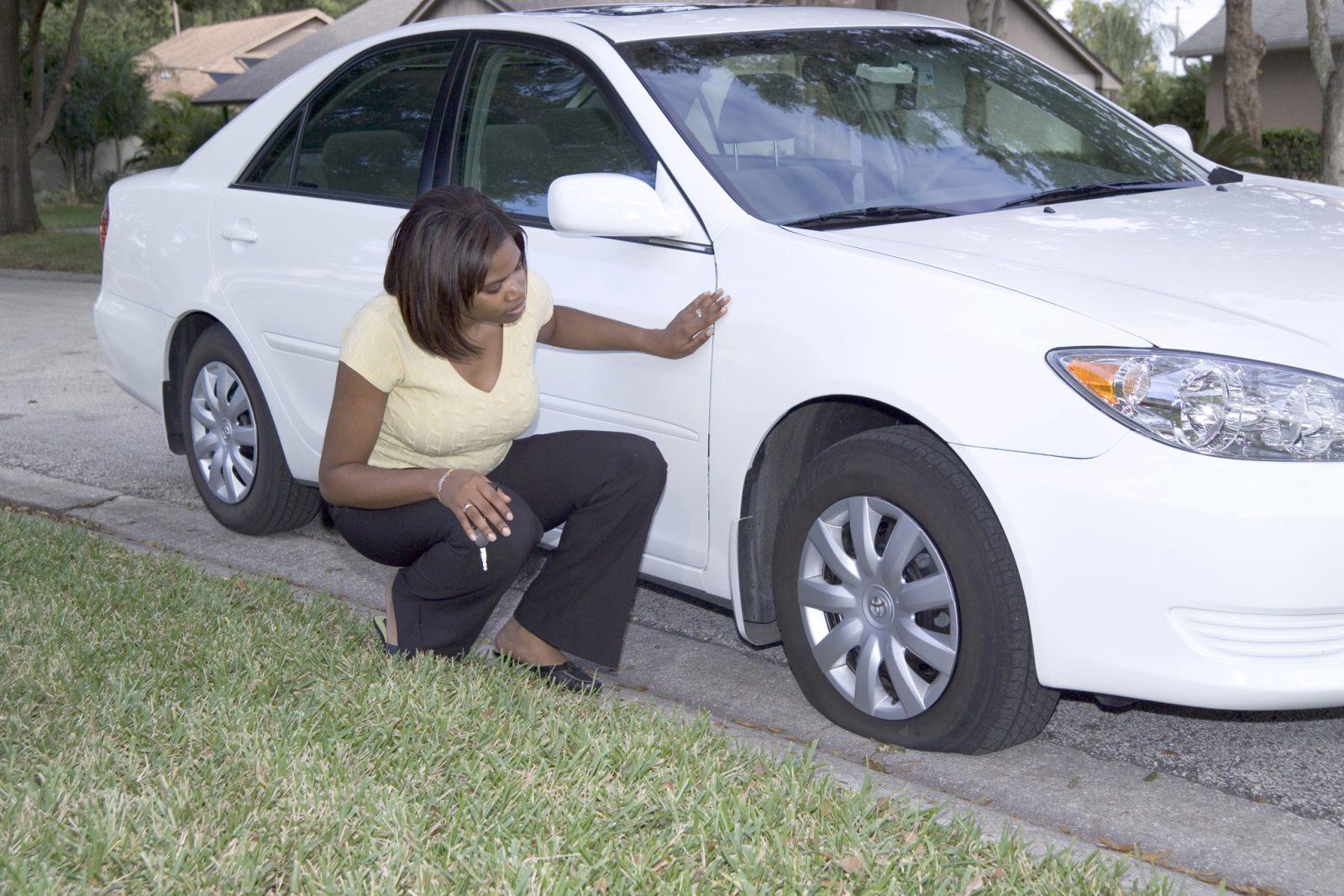how far can you drive on a flat tire?