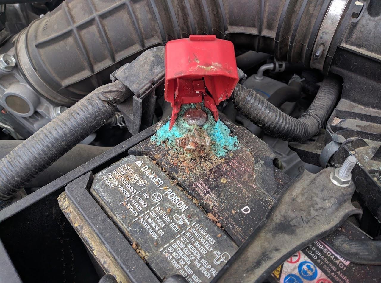 car battery corrosion