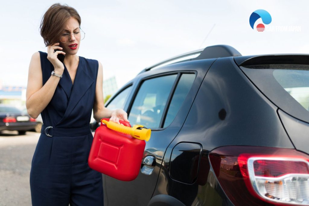 car run out of petrol