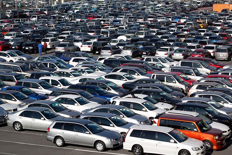 flooded cars after Hurricane Harvey