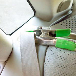 Seat belts cleaning
