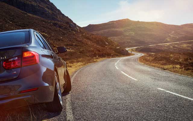 The first step is to park off the road. car problems