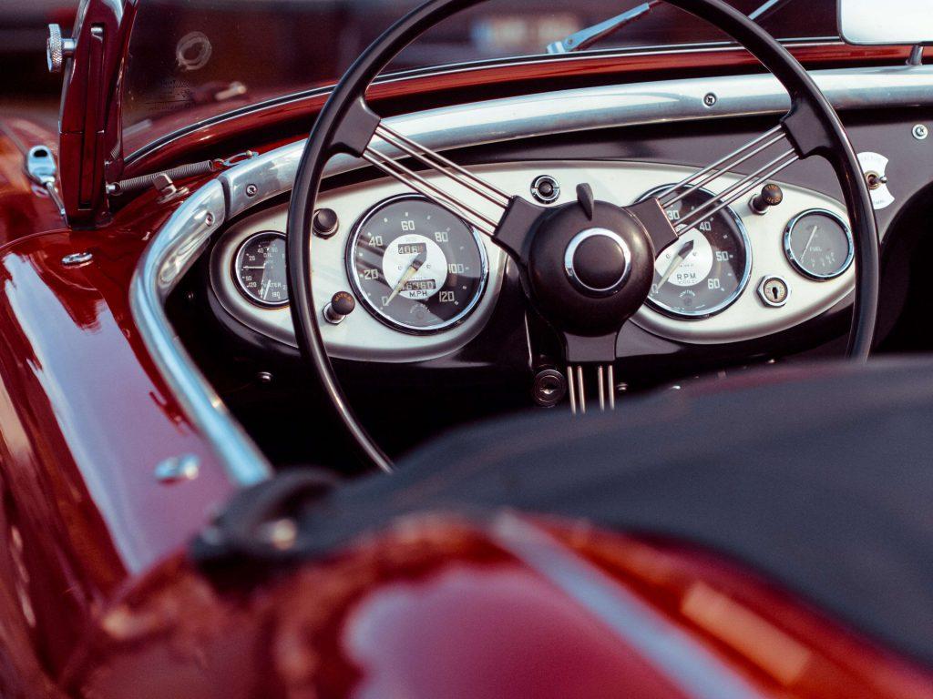 Old cars interior