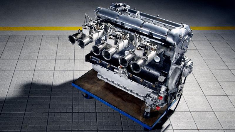 6 cylinder engine.