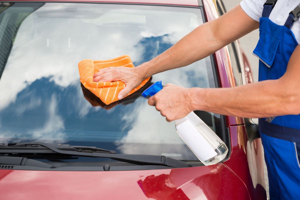 windshield cleaning