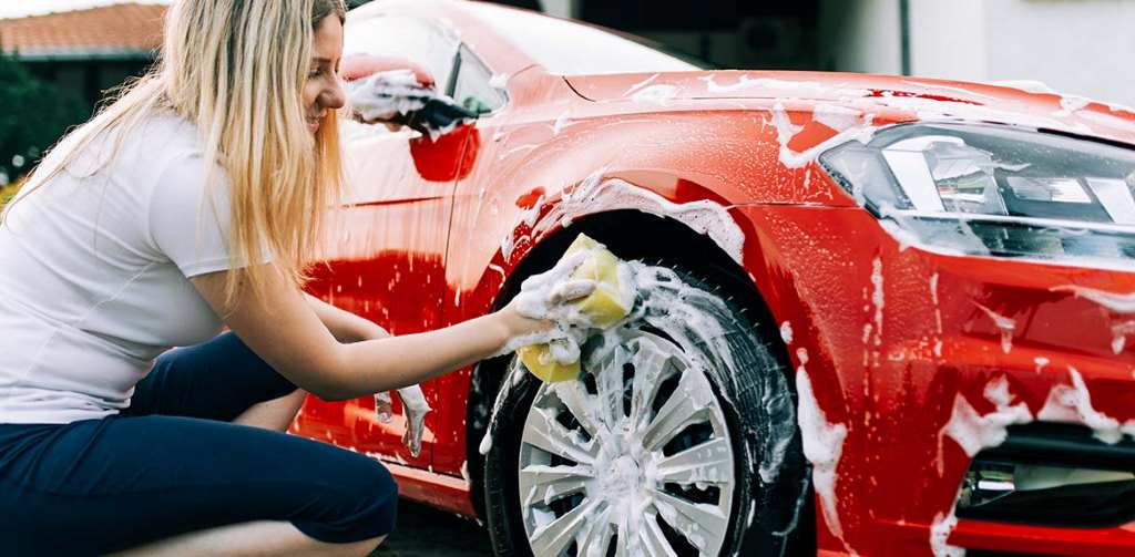 how to remove cement stains from car