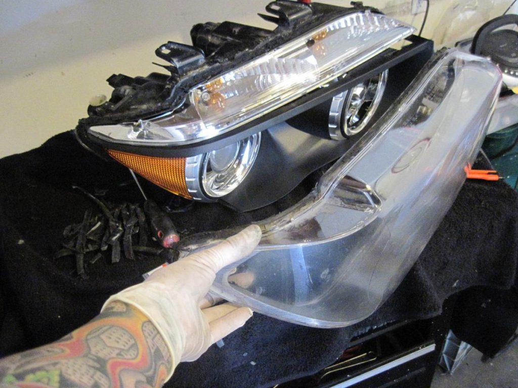 How To Clean The Inside Of A Sealed Headlight 