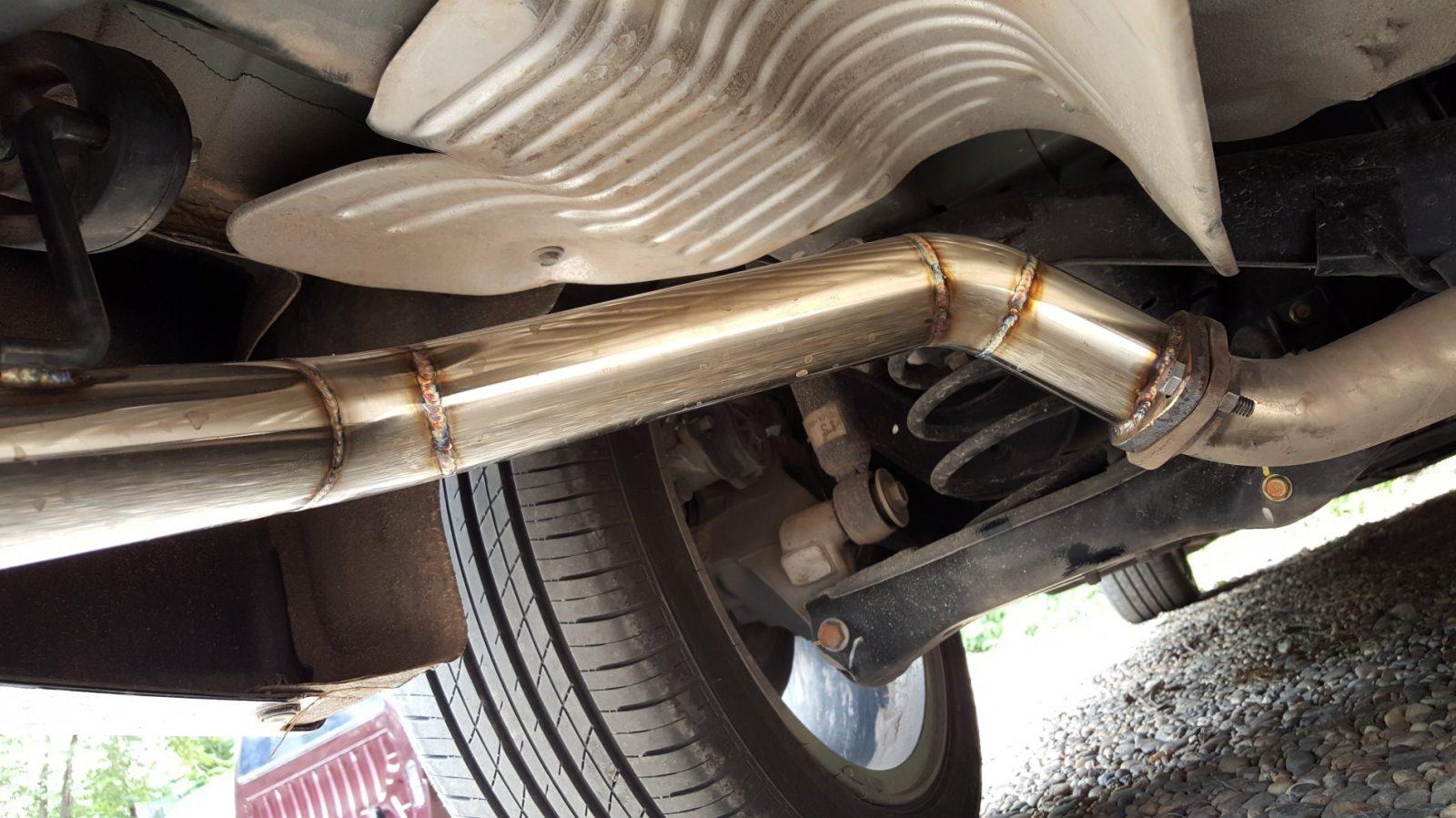bmw e46 330d catalytic converter removal