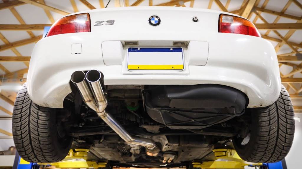 Straight pipe hot sale exhaust