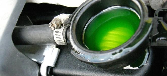 coolant light comes on and off