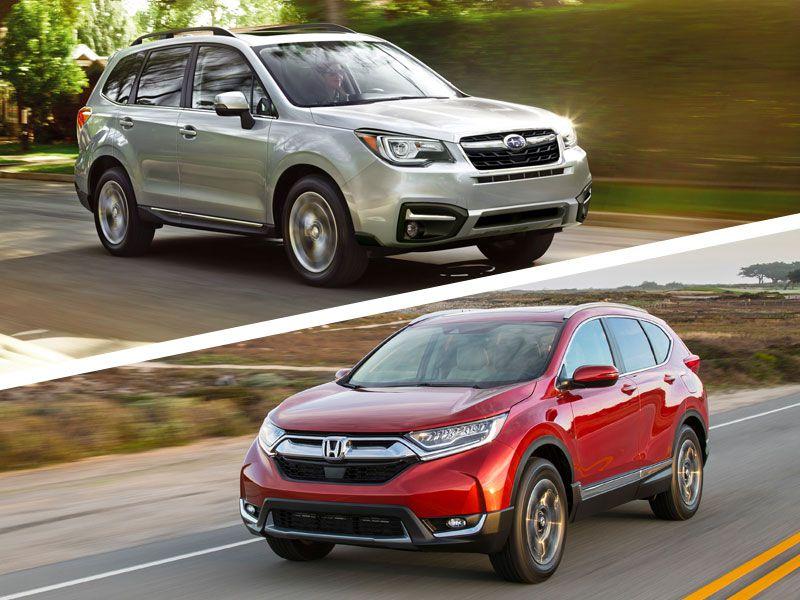 Honda Cr V Vs Subaru Forester 2024 Keri Selena