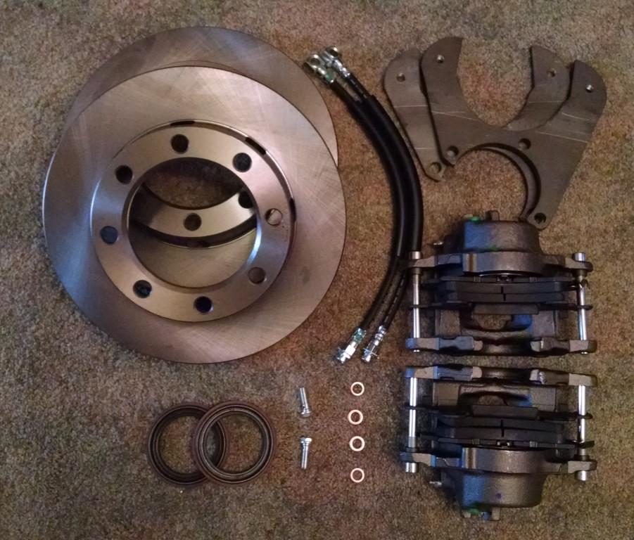 how to convert drum brakes to disc brakes