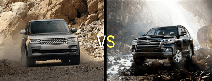 land cruiser vs range rover