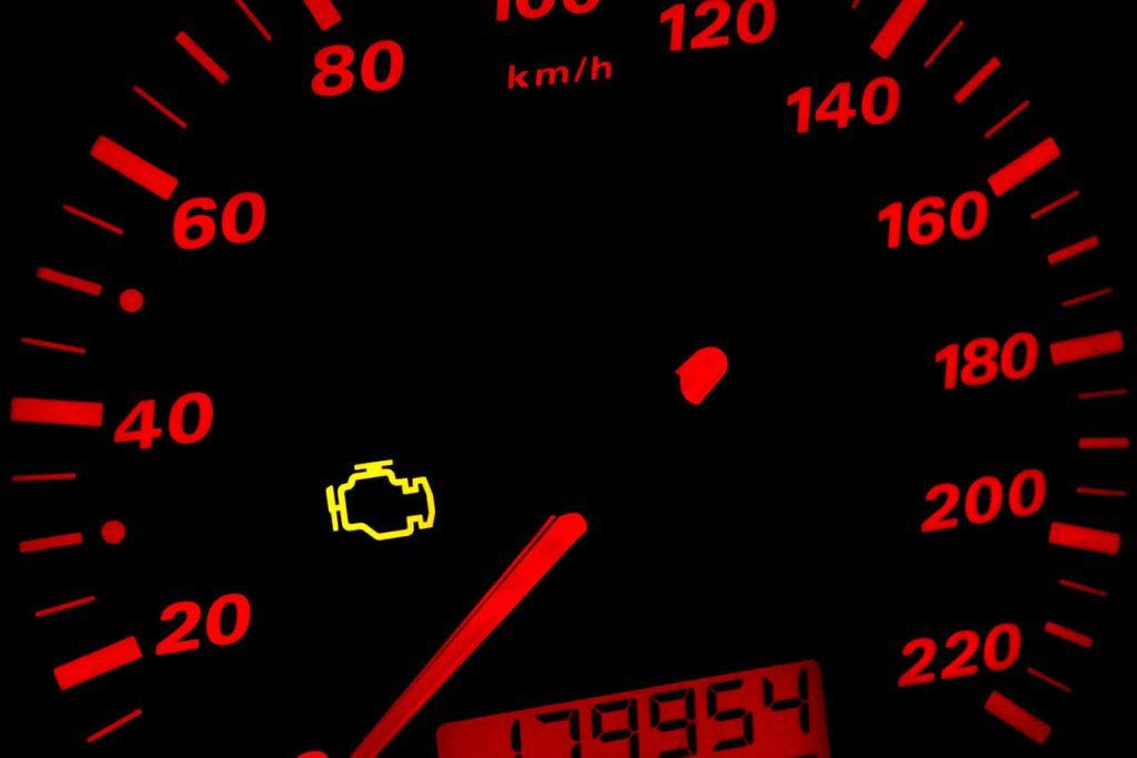 audi a1 emission control system warning light