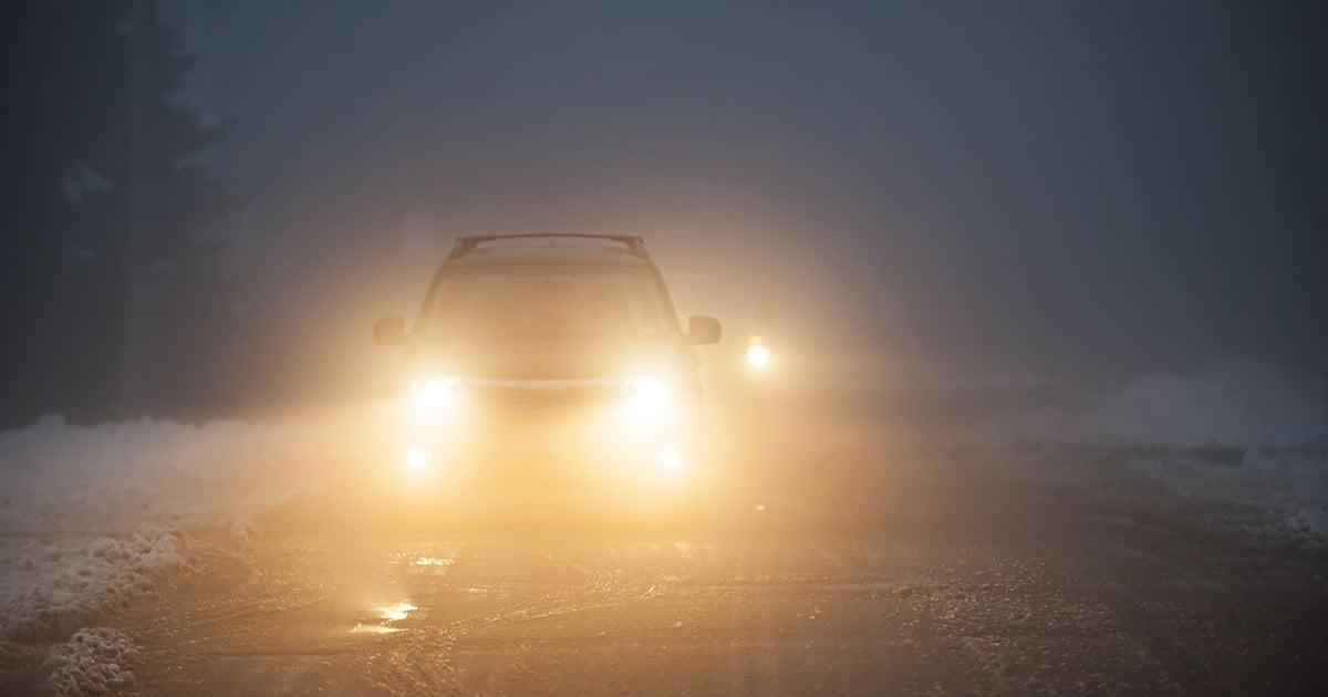 use your high beam headlights at night