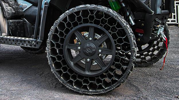 Story behind bulletproof tires