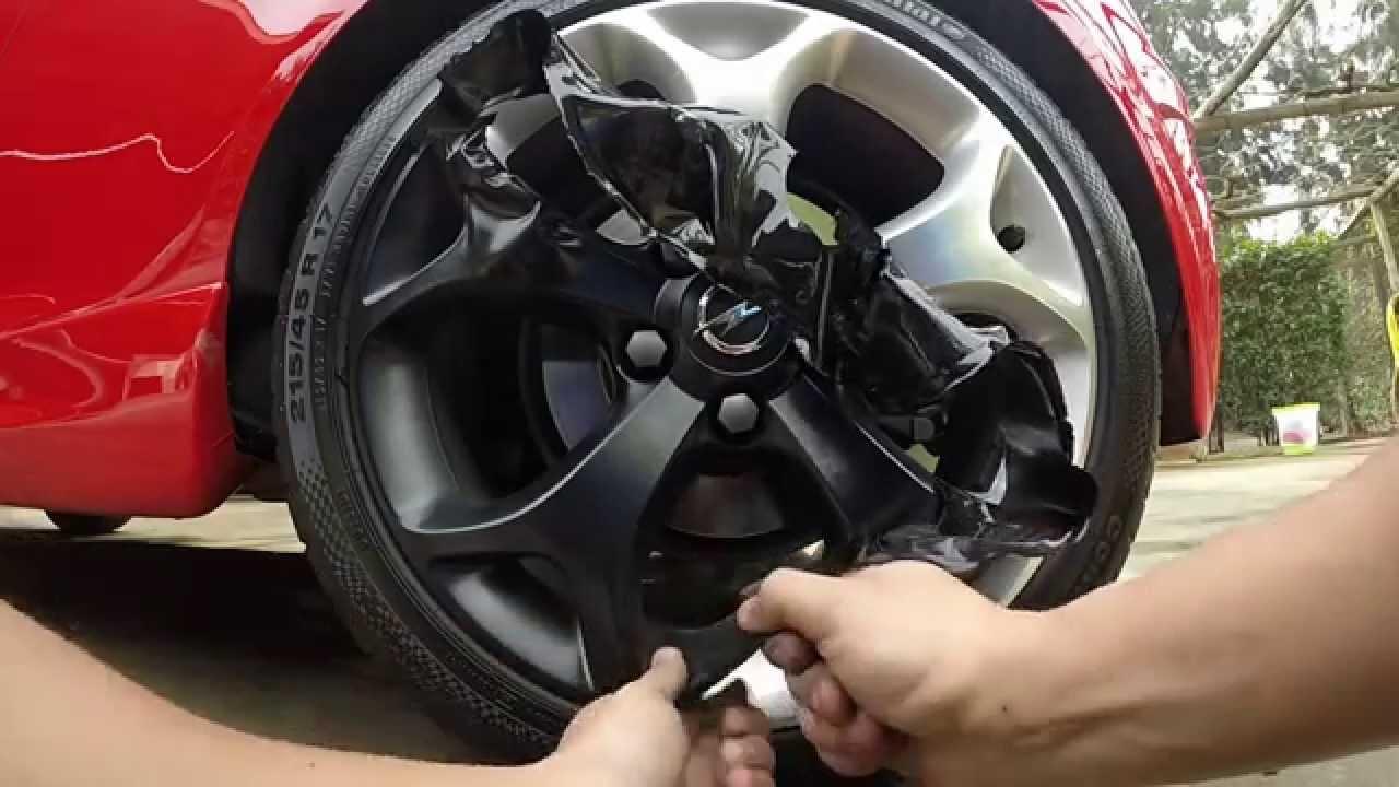 how to remove plasti dip from rims- getting it done like pros