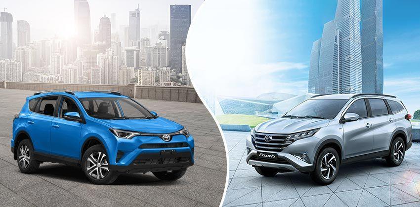 Toyota Rav4 And Toyota Rush In The Search For A Better Suv