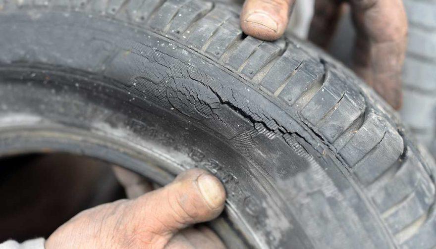 how to fix dry rotted tires