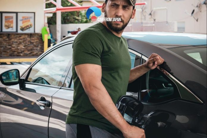 gas tank door