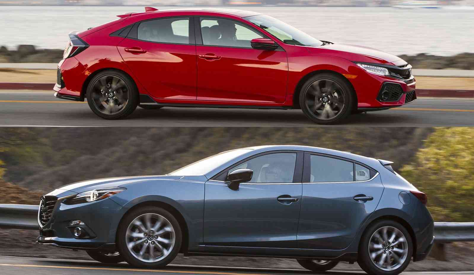 Mazda 3 Vs Honda Civic The Battle Of The Compact Favorites