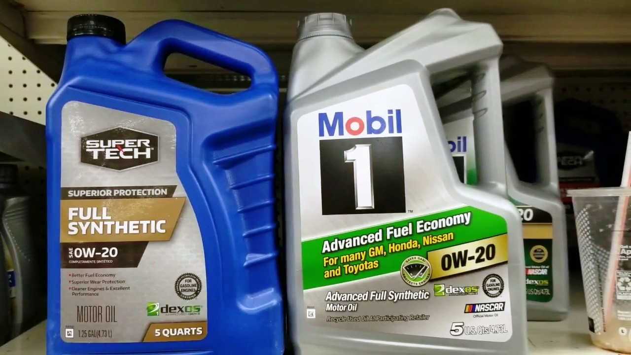 Read this actual comparison of Supertech Oil and Mobil 1