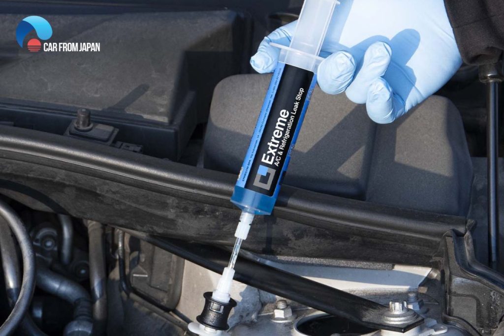 car air conditioner leak sealant