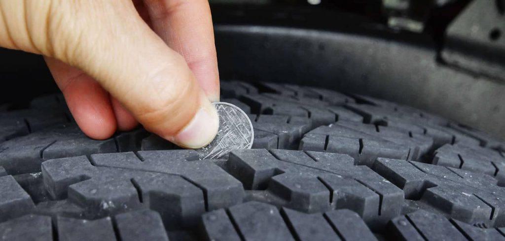 car tires penny test