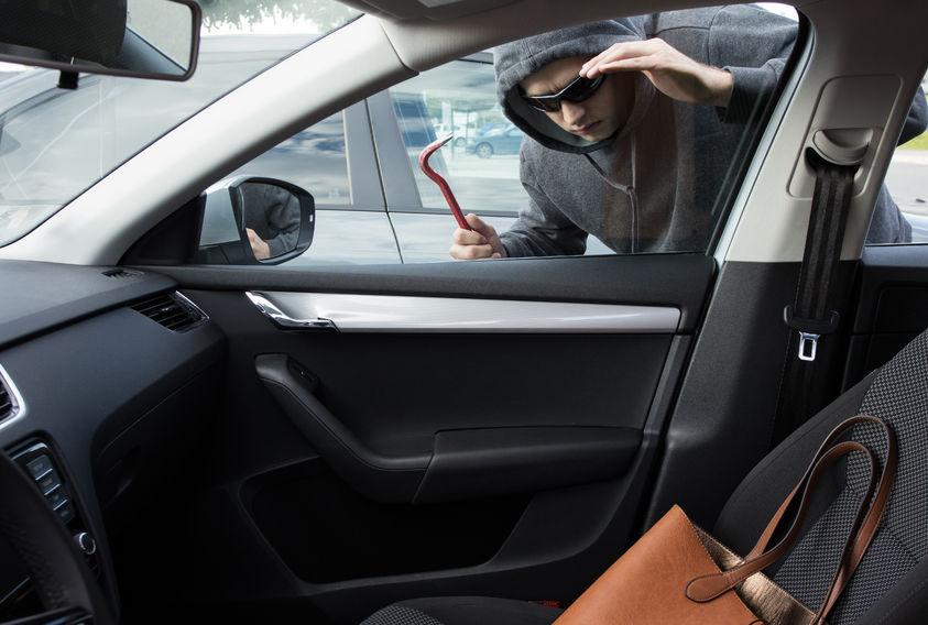 leave registration in car theft