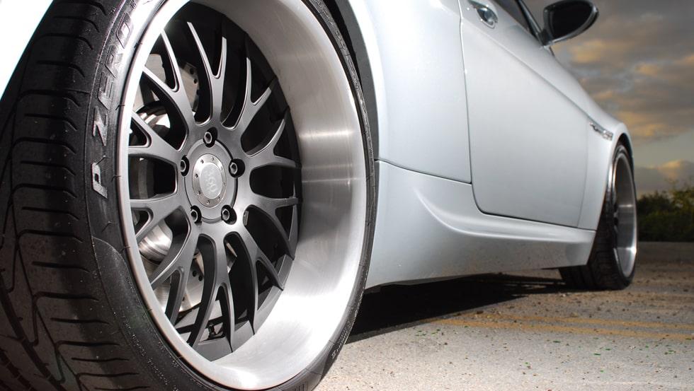 coated alloy wheels