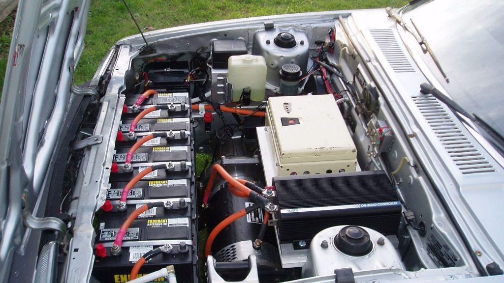 electric car battery bank