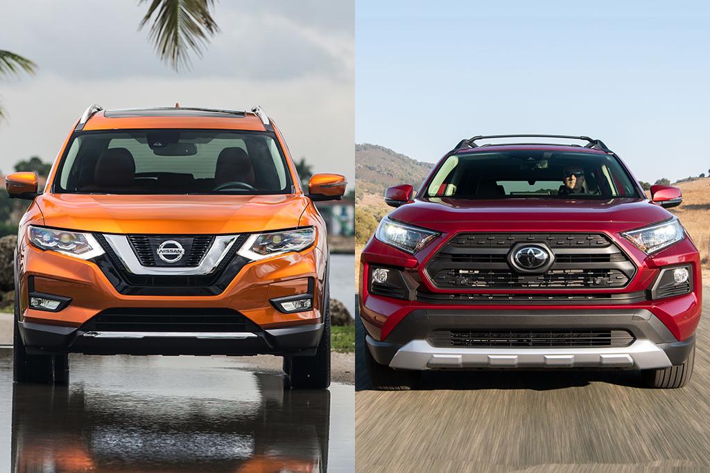 Nissan Rogue Vs Toyota Rav The Crossover Battle