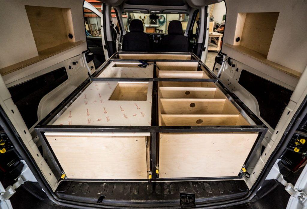 camper van bed frame