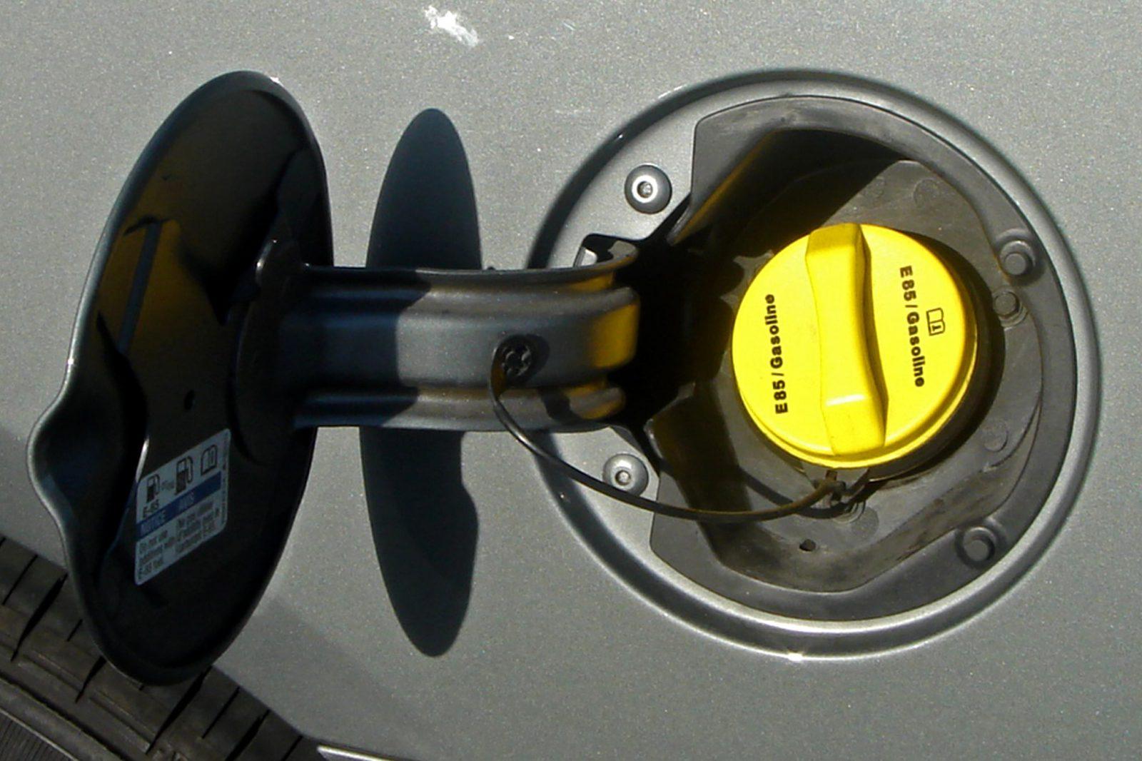 flex fuel vehicle cap