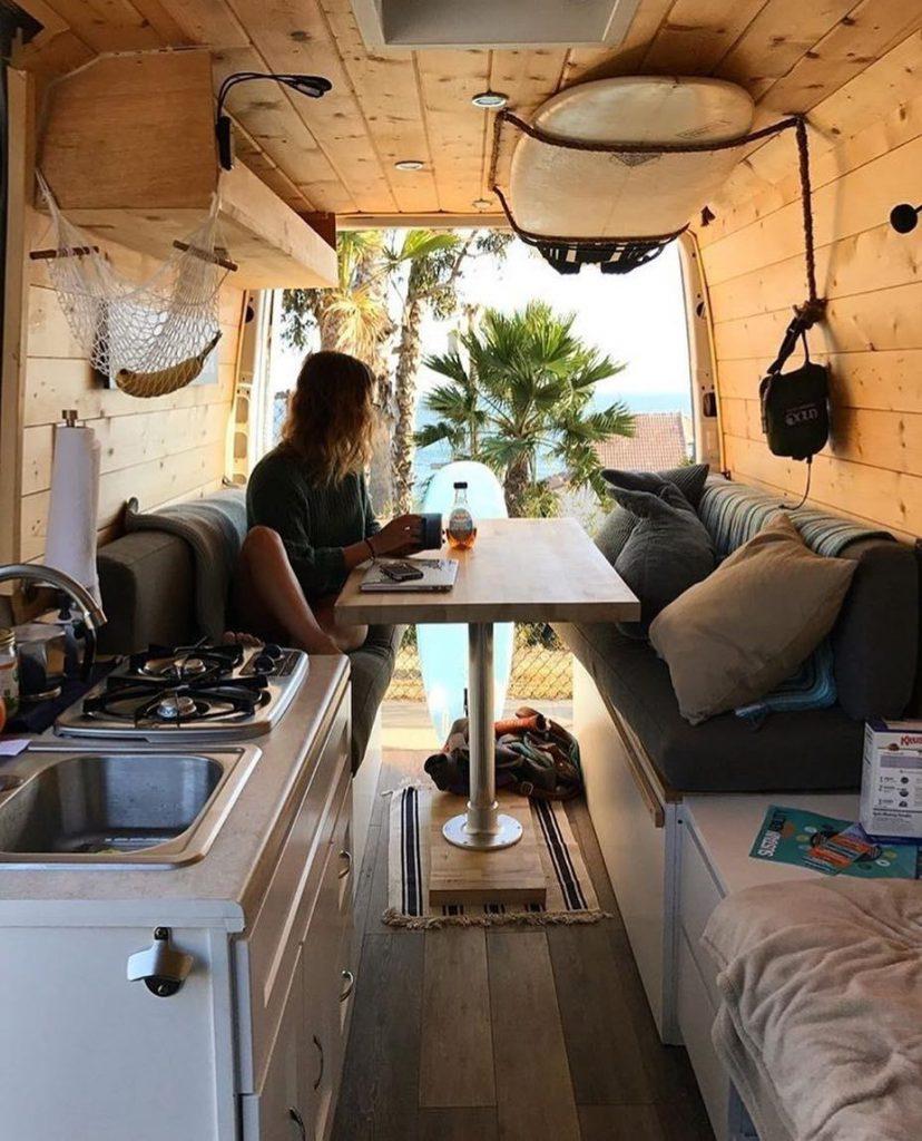 how to remodel a van into a mobile tiny home