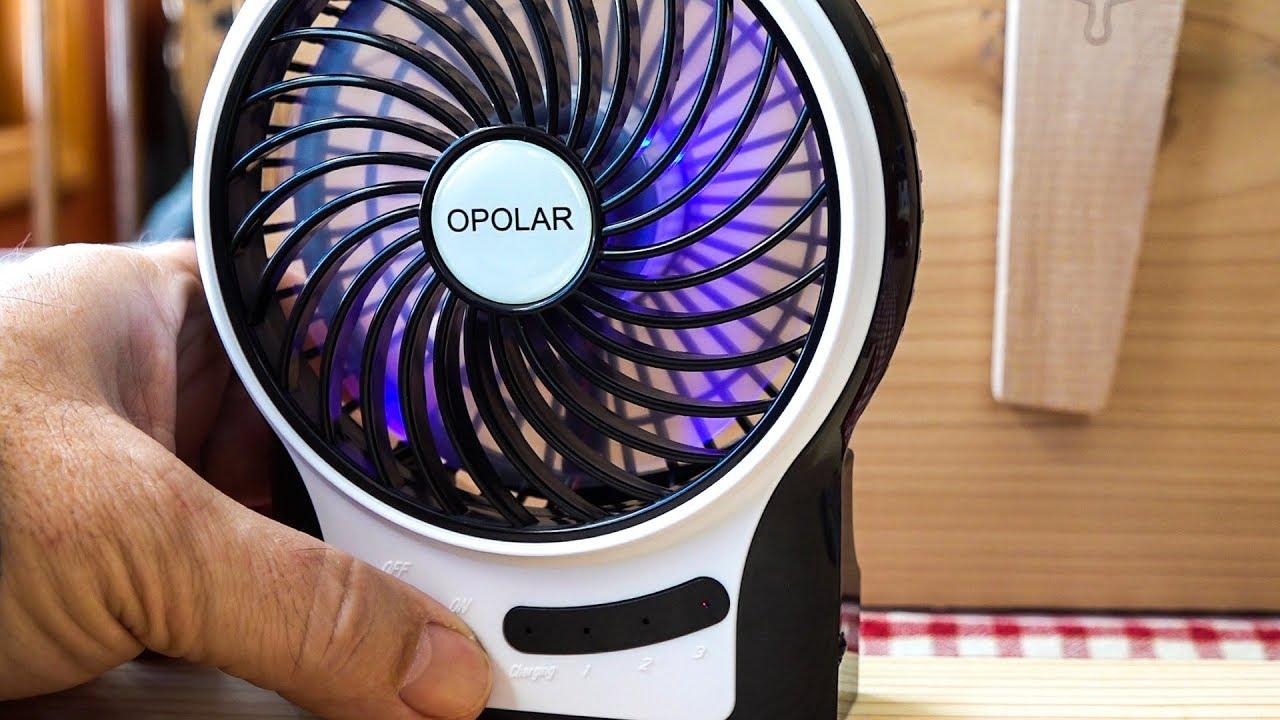 rechargeable fan