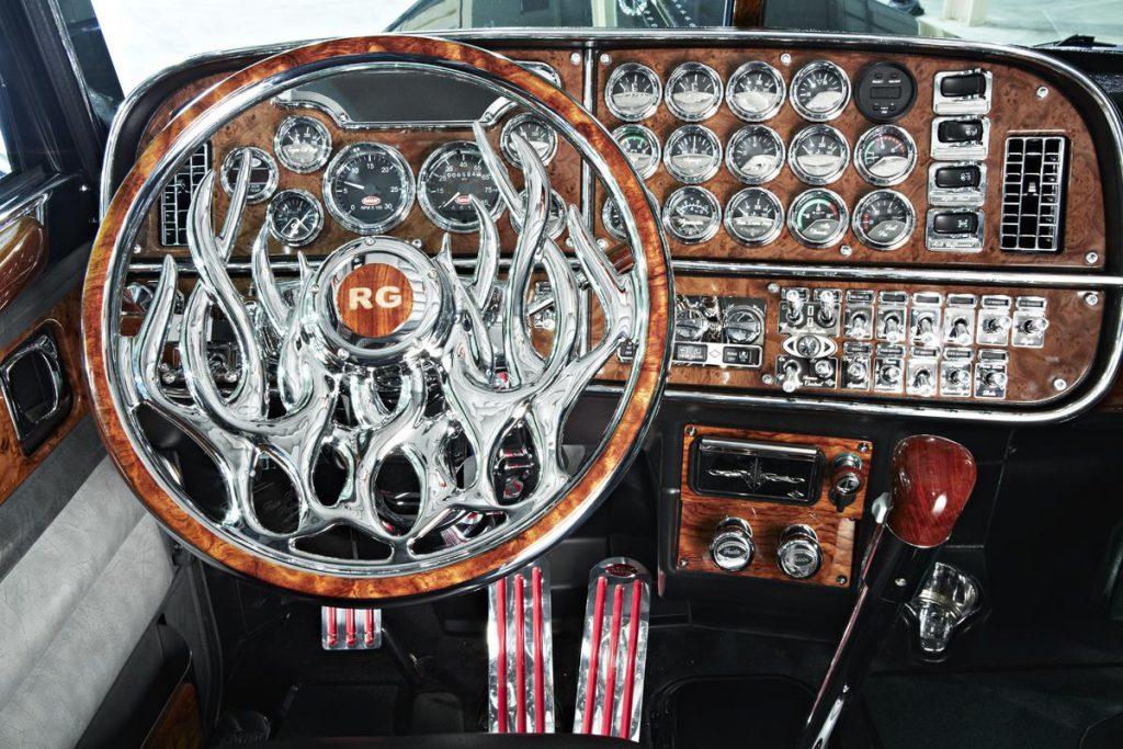 truck customized steering wheel